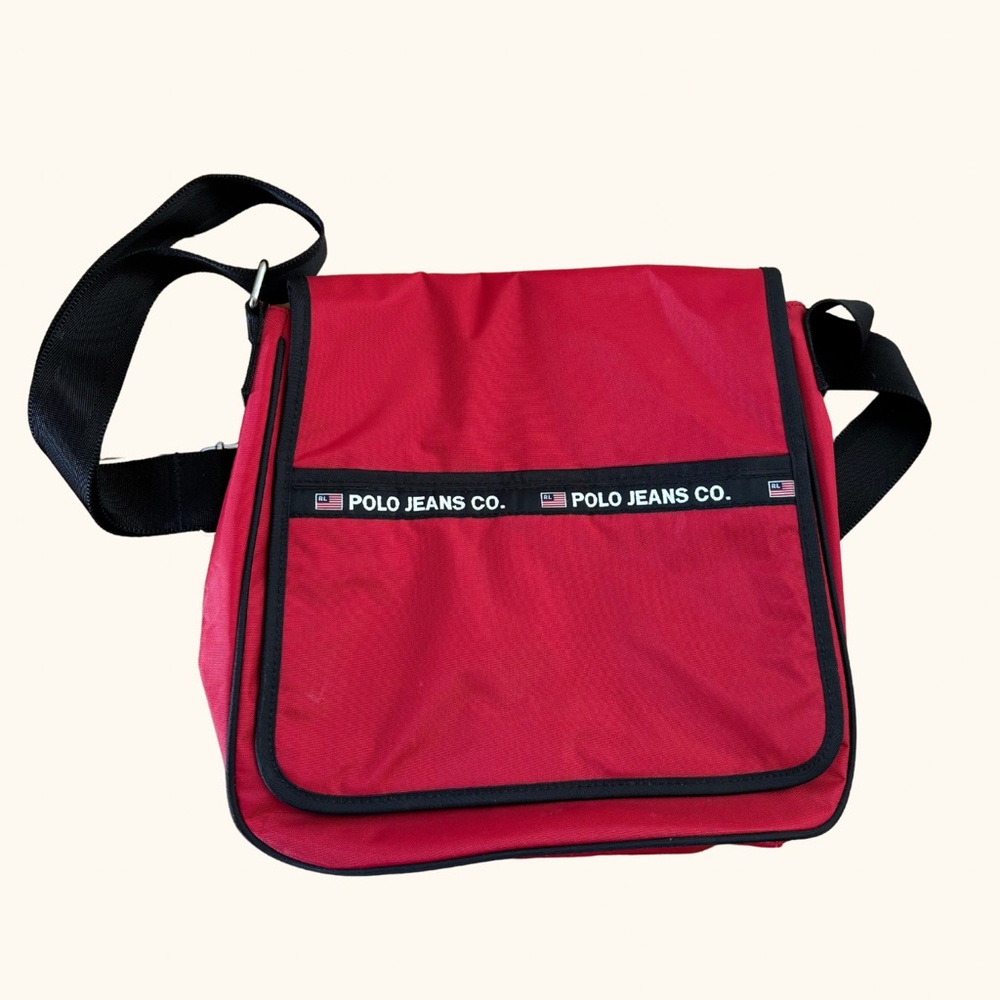 1990s Polo Jeans Co. Bag with Coin Purse